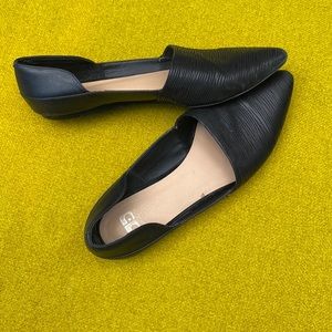 Joe’s black pointy flats size 8 1/2